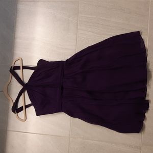Purple J Crew Size 6 Dress